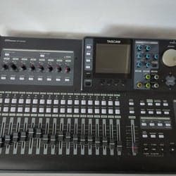 TASCAM DP-24SD 24-Track Portastudio - One Button Replaced