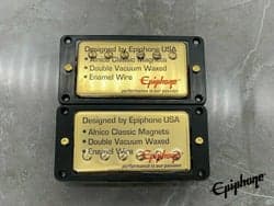 Epiphone Humbucker '57 Classic USA Alnico humbuckers set! Gold/Black
