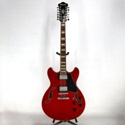 Ibanez AS7312 Artcore, Trans Cherry Red - DEFEKT