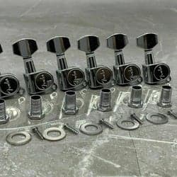 Fender Tuning Pegs/Machine Heads for Stratocaster-Telecaster! Chrome