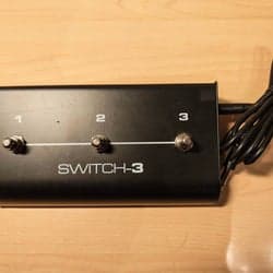 TC Helicon Switch-3 fotpedal