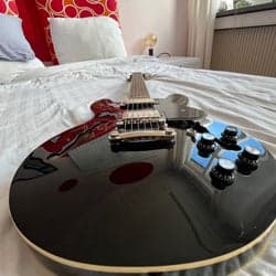 [NU MED FRAKT!] Epiphone ES-339 EB Sällsynt Ebony Black Elgitarr