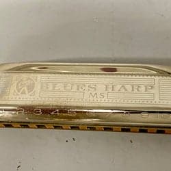 Hohner Blues Harp MS Diatoniskt Munspel med trästomme - Tyskland
