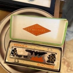 Vintage M.Hohner ”Echo-Luxe” munspel