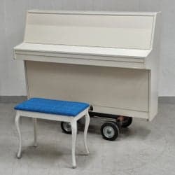 Piano med pianopall - Zimmermann - Pall - 1900-tal - Vintage