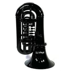playLITE Hybrid Tuba by Gear4music, Black - REPAIRED