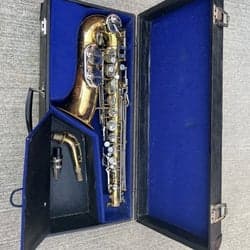 Vintage B&M Champion Alto Saxophone Made in GDR Serial 43656 w/ Case Mouthpiece