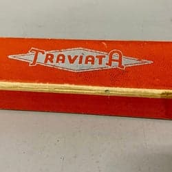 Traviata Munspel i Tonart C Vintage Munspel i Originalask Tyskland Retro