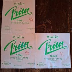 PRIM violinsträngar till 3/4 fiol