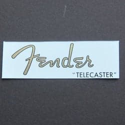 Fender Telecaster vattendekal