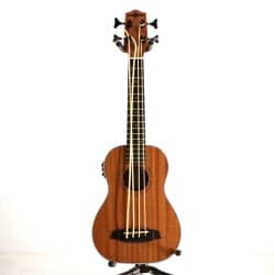 Deluxe Electro Ukulele Bass by Gear4music, Sapele - DEFEKT