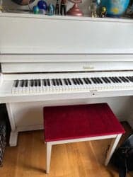 Mycket fint vitt piano Weinbach