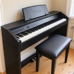 Casio Privia PX-760 digitalpiano med pianobänk