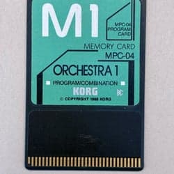 Korg M1 MPC-04 Orchestra 1 Minneskort