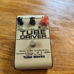 Tube Works Tube Driver - B.K. Butler defekt