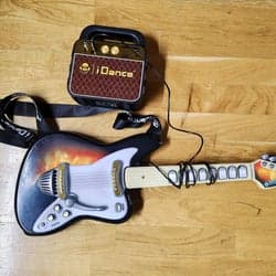 iDance Jam Hero gitarr med förstärkare