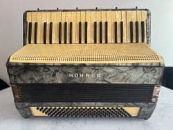 Vintage Hohner Verdi lll B-Pianodragspel -120 basar(Tyskland)