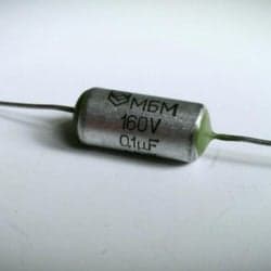 Capacitor PIO "Paper In Oil" 0,1uF 160V Aluminium Fender Telecaster Strat D.I.Y.