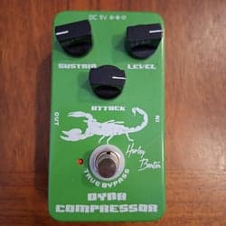 Harley Benton Dyna Compressor gitarrpedal