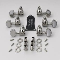 Grover stämskruvar 3+3 krom – Les Paul Standard