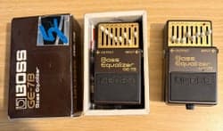 2 styck BOSS GE-7B Bass Equalizer