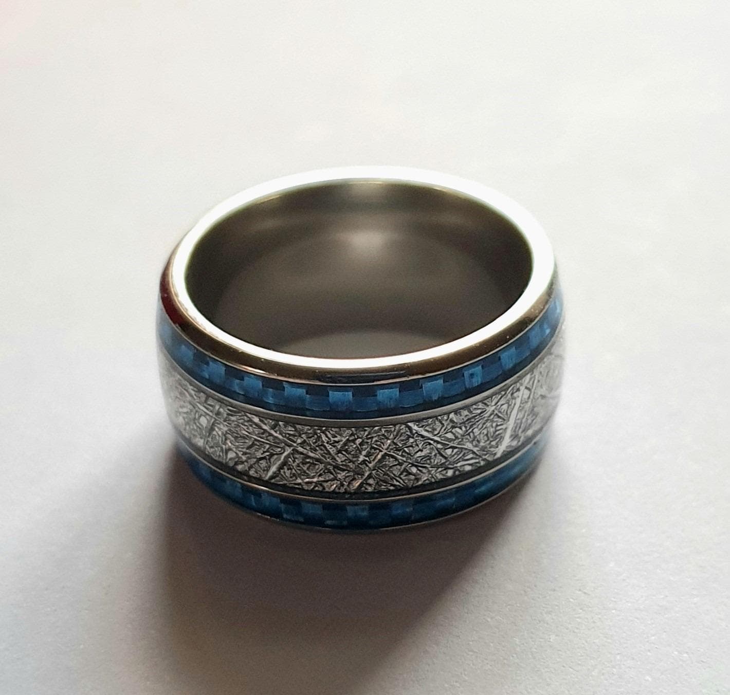 Edelstahlring Konkave Ringschiene > 5g, Gr.7