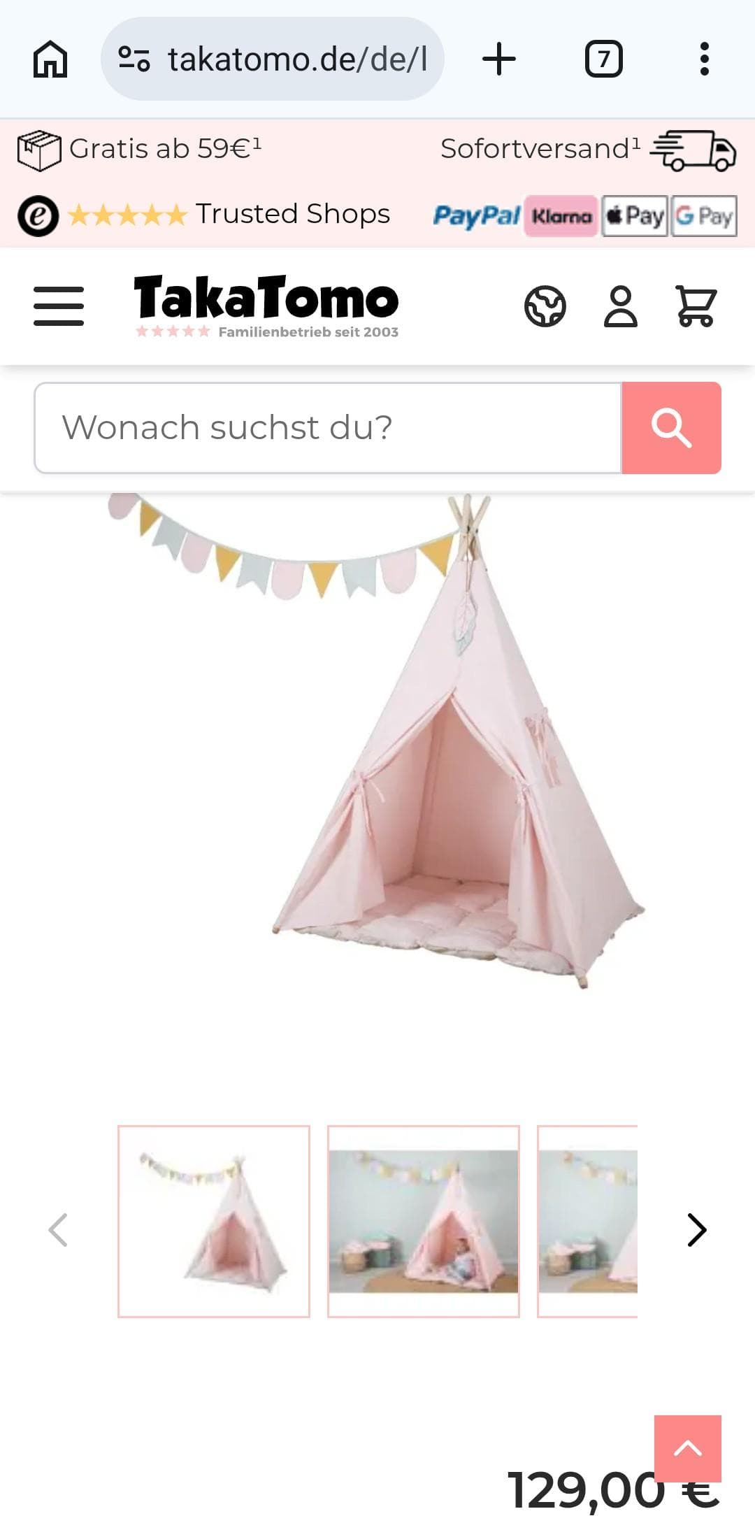 little dutch spielzelt