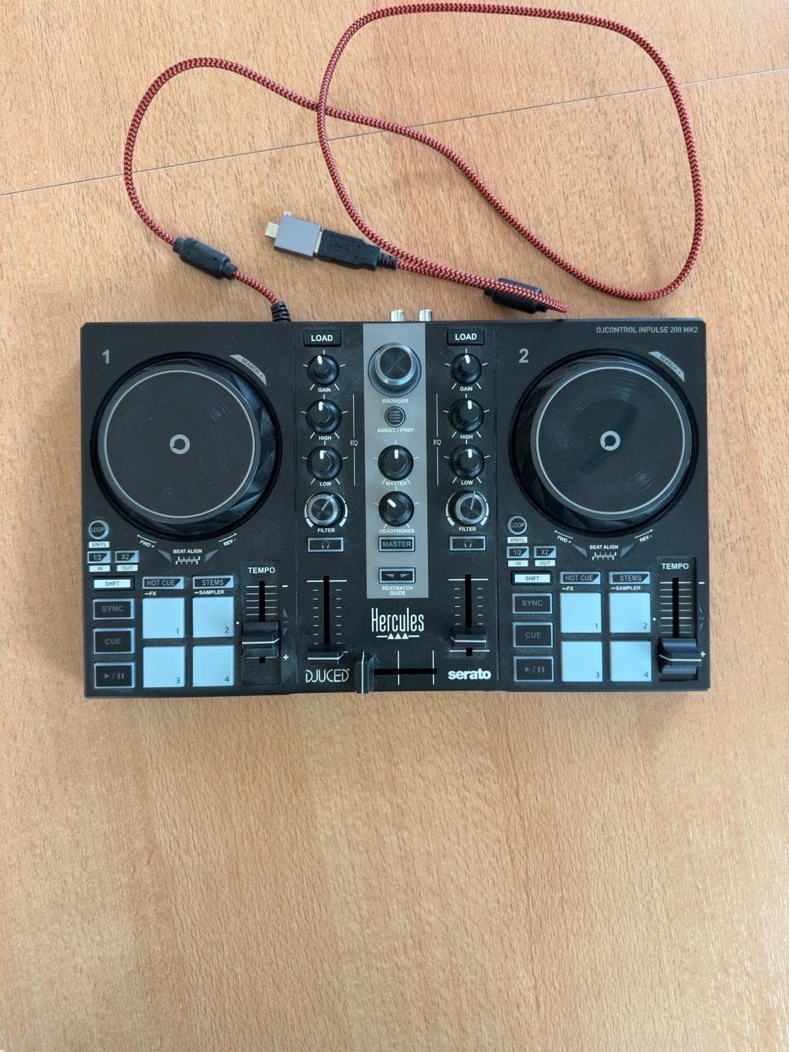 Hercules DJControl Inpulse 200 MK2