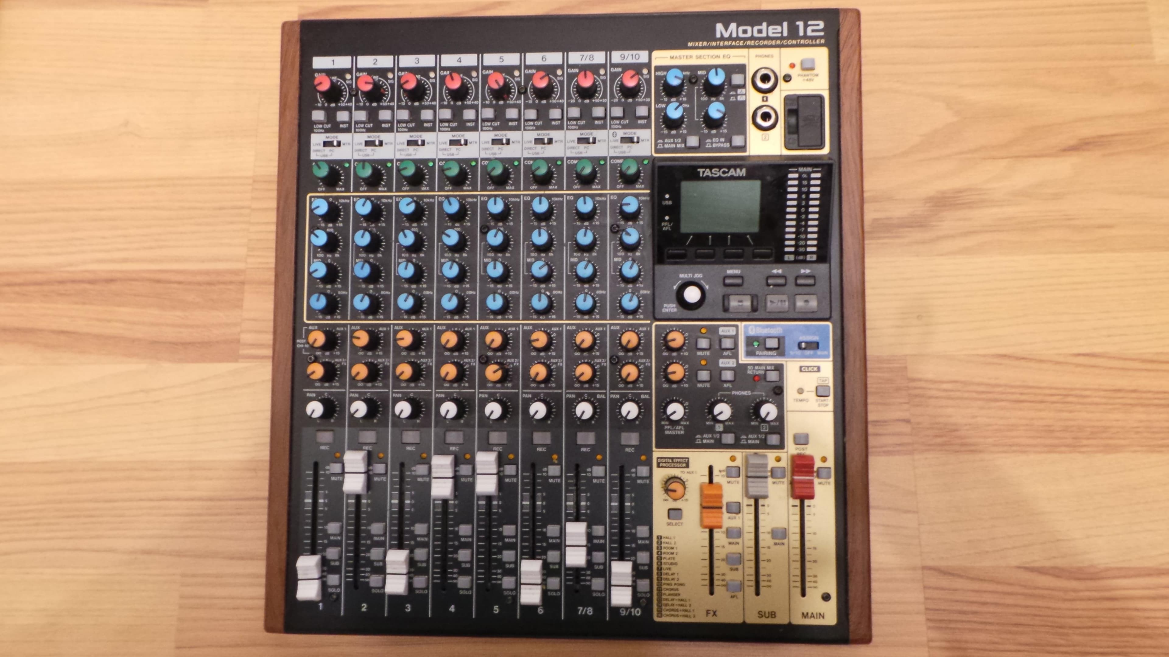 Tascam Model 12 Mixer/ Interface/ Controller