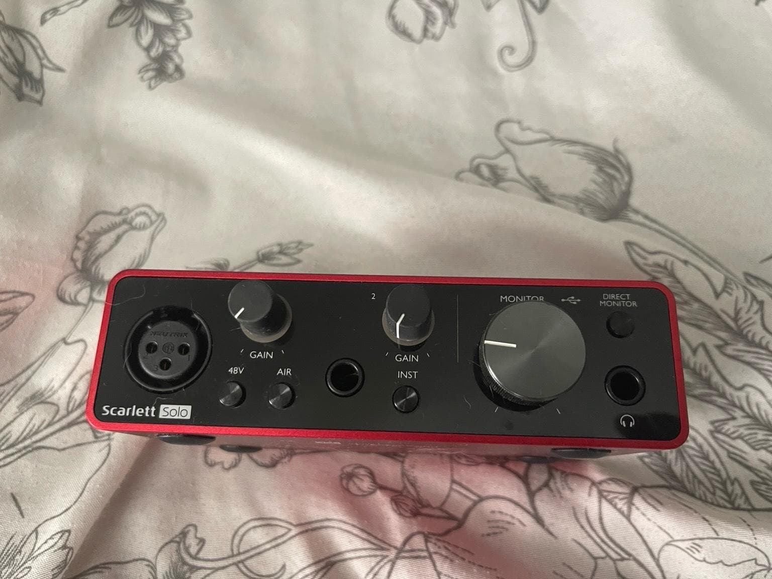 Focusrite Scarlett Solo 3gen Audio Interface