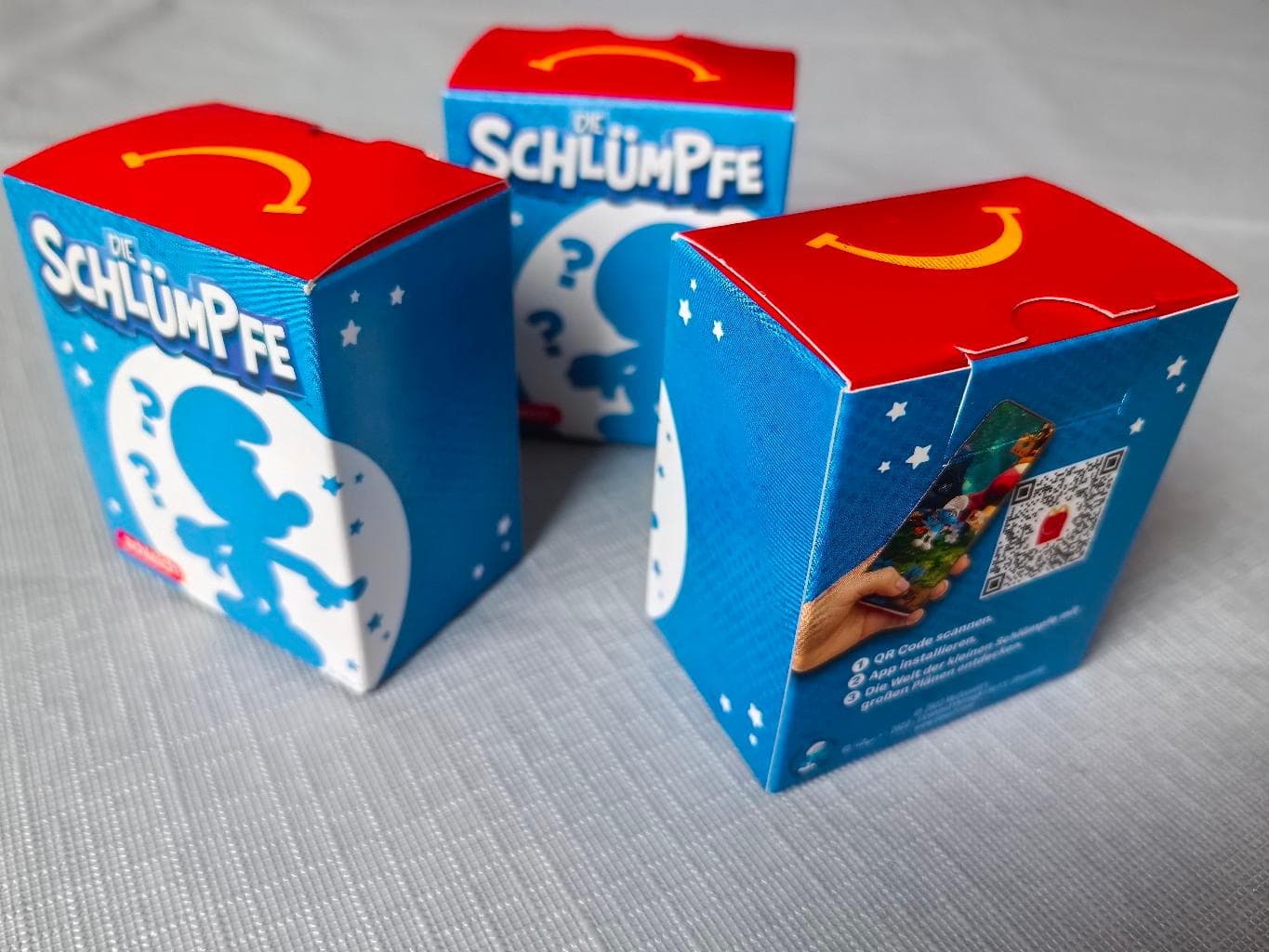3x McDonald's Schleich Schlümpfe Nr. 8,13,14