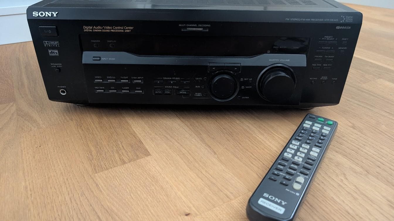 Sony STR-DE445 5.1 Dolby Digital AV-Receiver