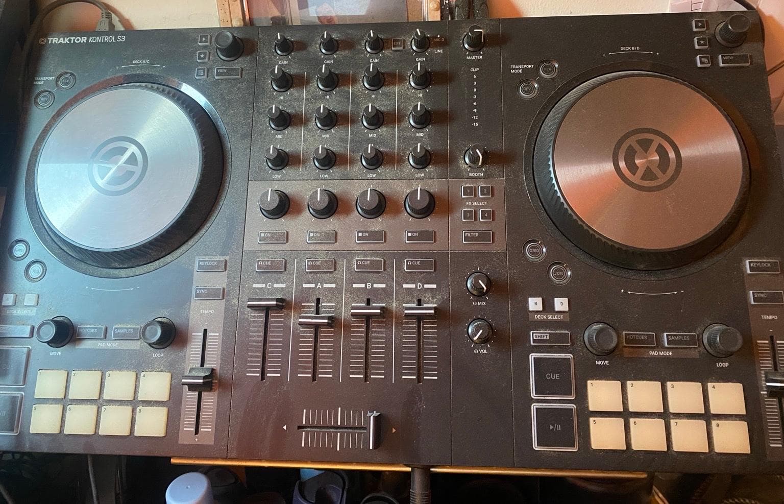 Traktor Kontrol S3-4 Kanal Dj Controller 16 P