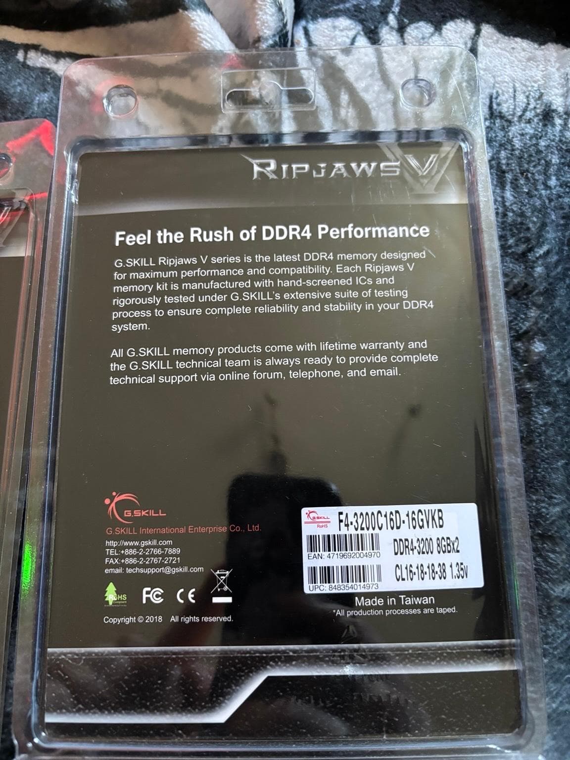 32GB G.Skill Ripjaws V DDR4
