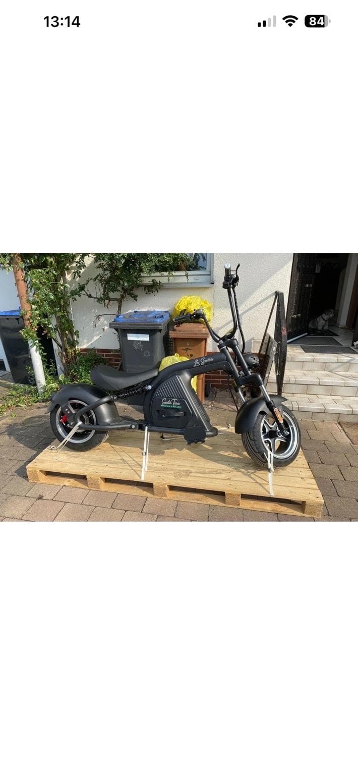 Verkaufe einen stylischen E-Chopper