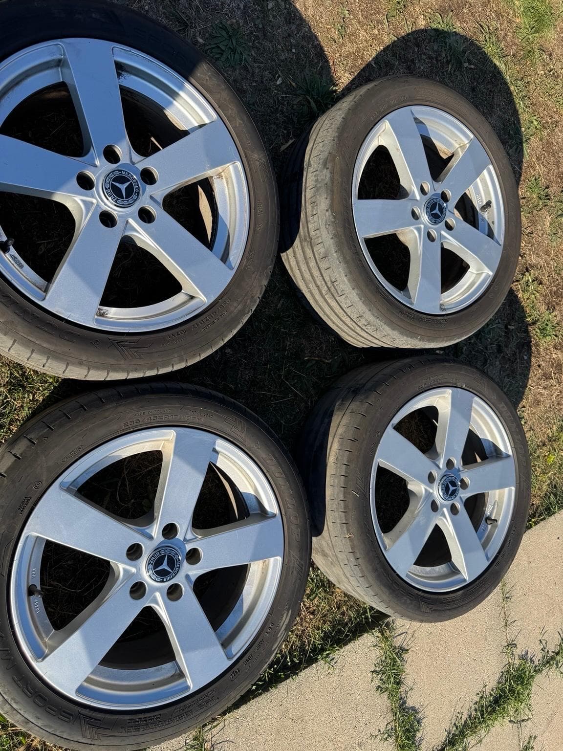 Mercedes 17 Zoll Alufelgen LK 5x112 E Klasse
