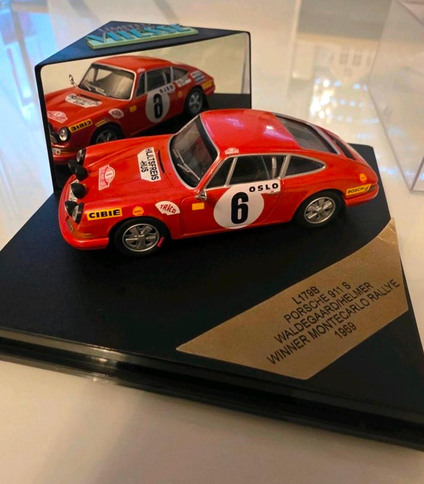 Porsche 911 S Winner Monte Carlo Rallye 1969