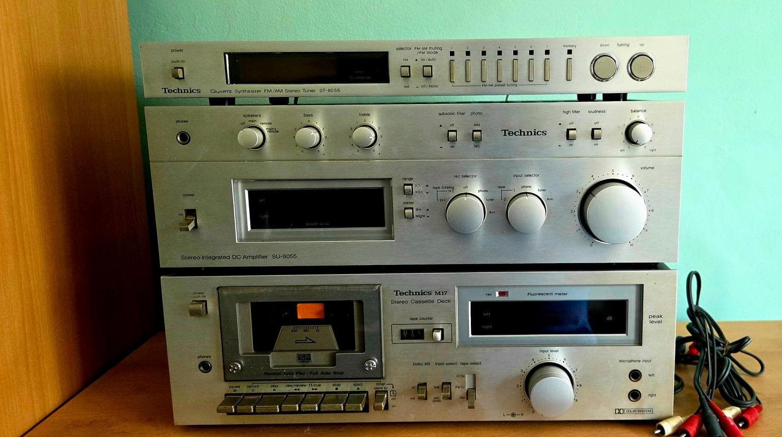 Technics Vintage HiFi Anlage SU-8055 + ST-805