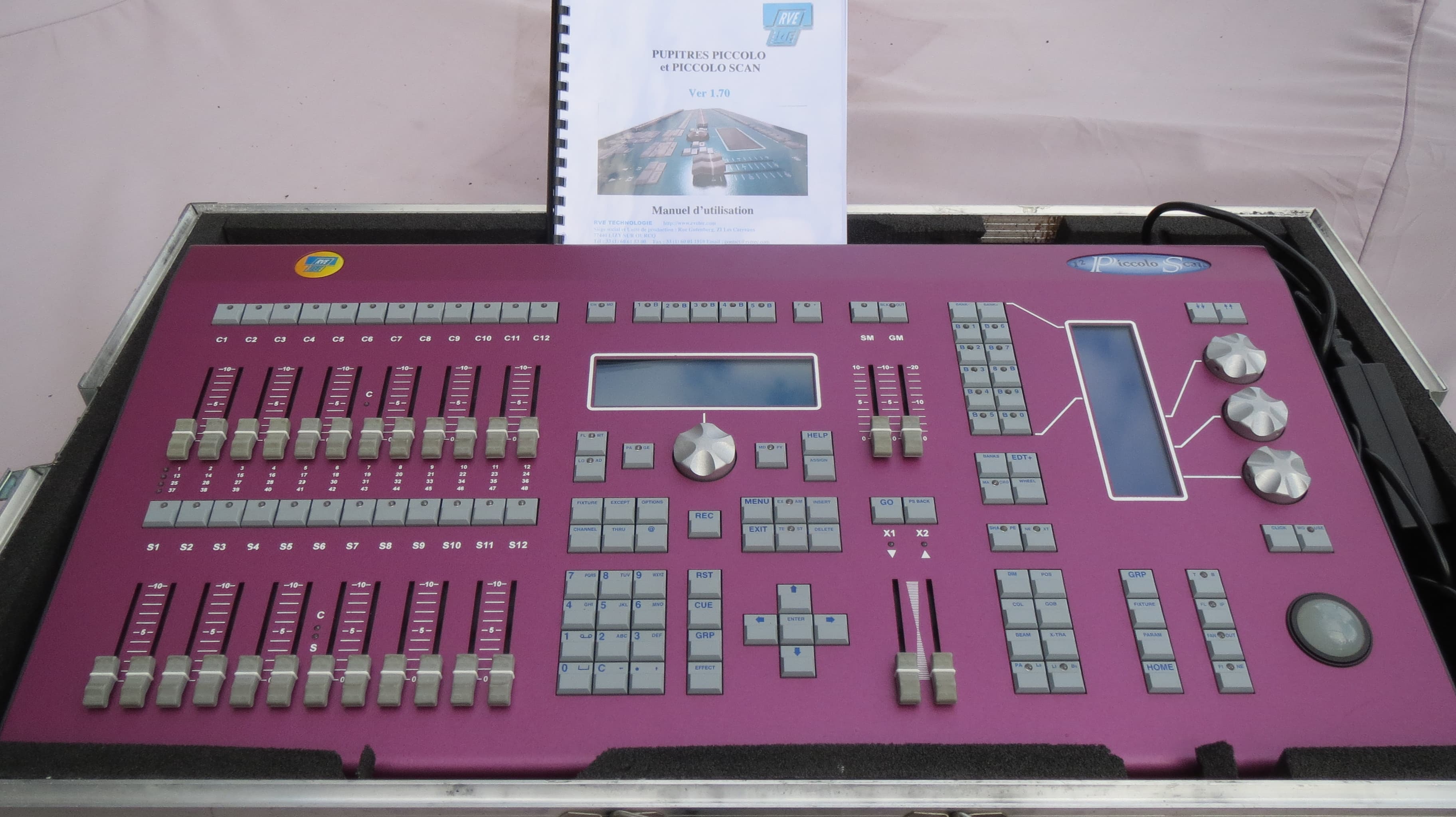 Vends Console RVE 12 PICCOLOSCAN