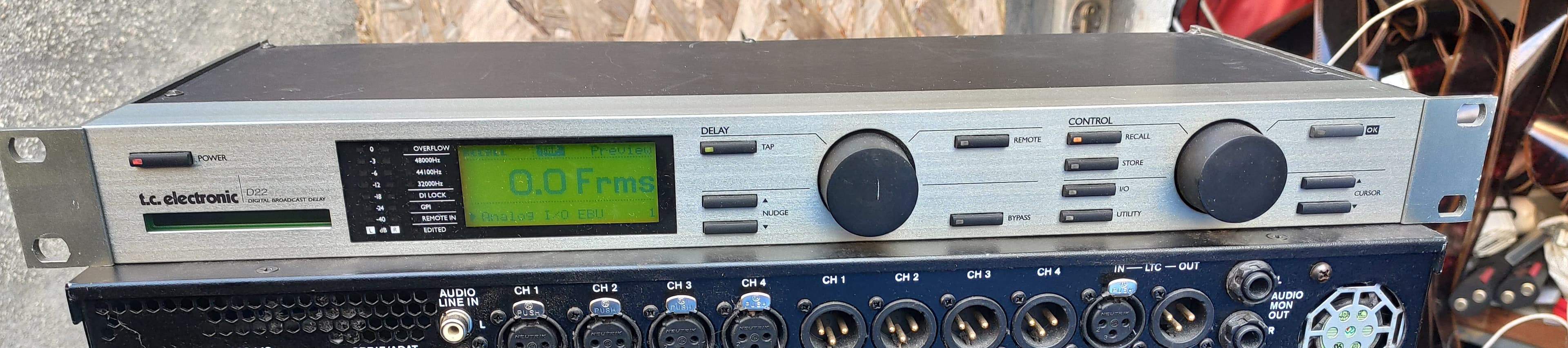 TC Electronic D22 delay broadcast