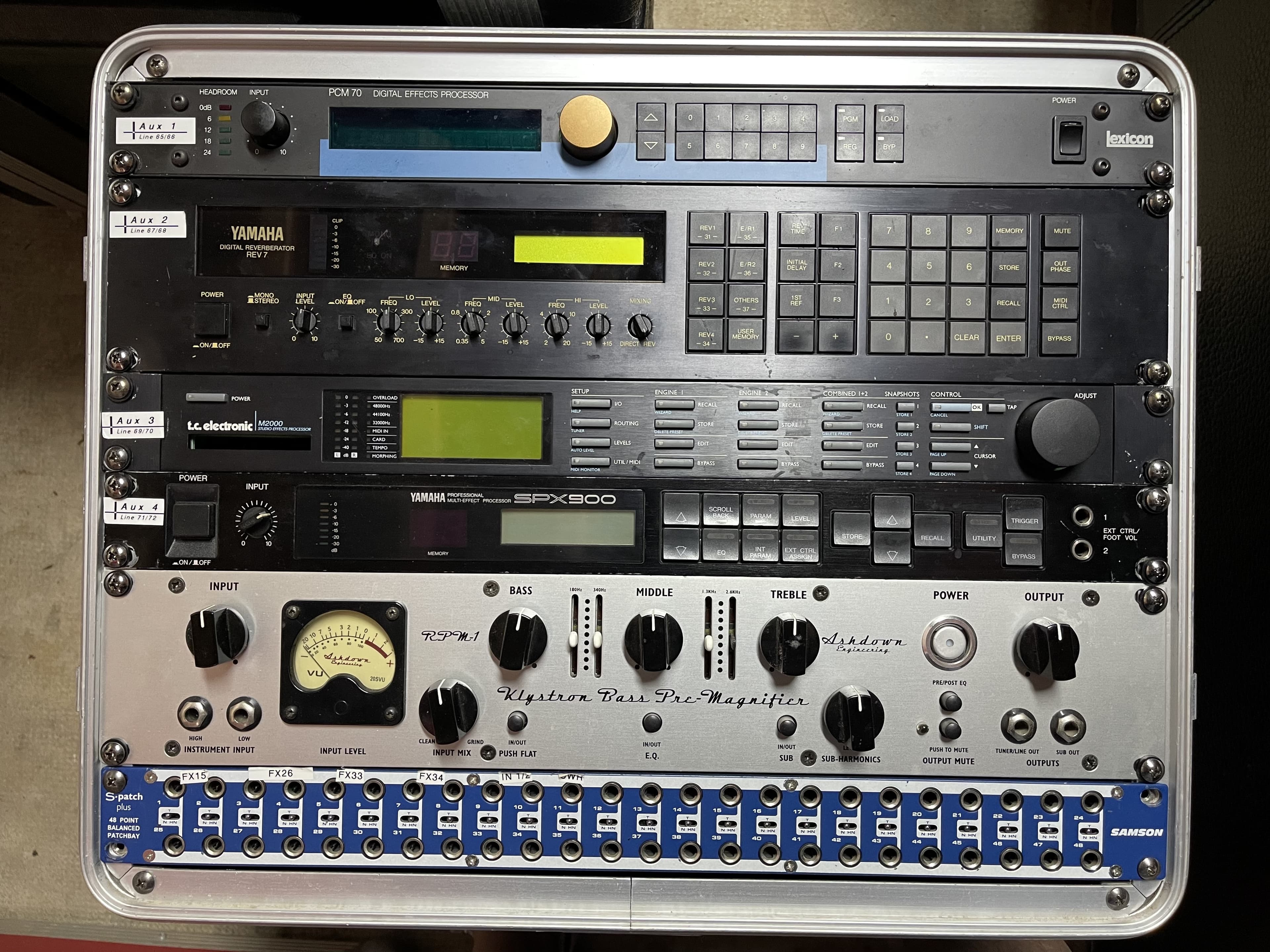 Vends Yamaha REV7