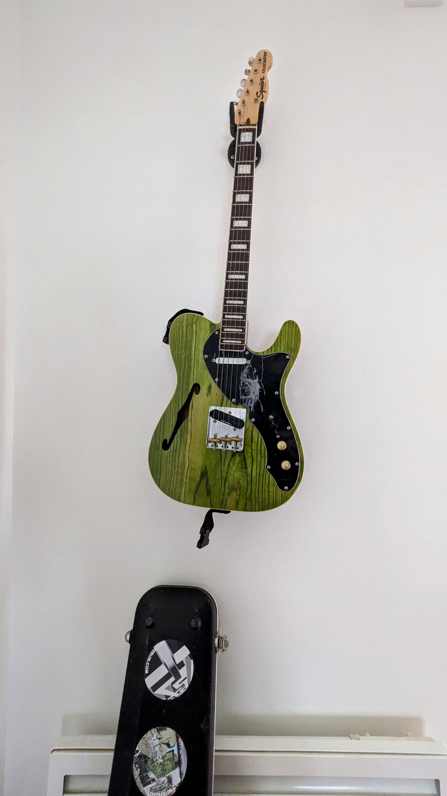 Vends Fender Telecaster thinline partcaster