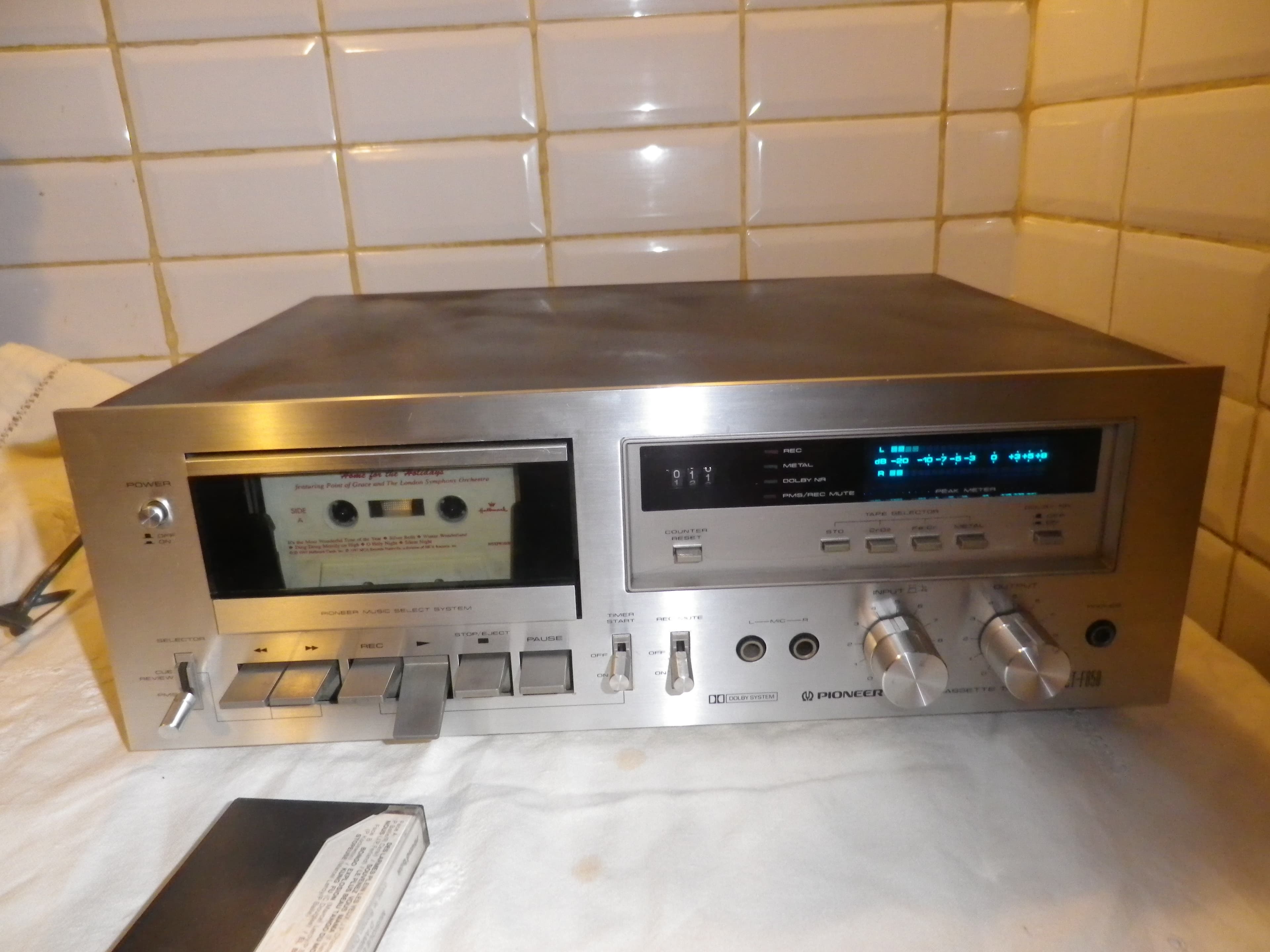 PLATINE CASSETTE PIONEER CT-F650 VINTAGE