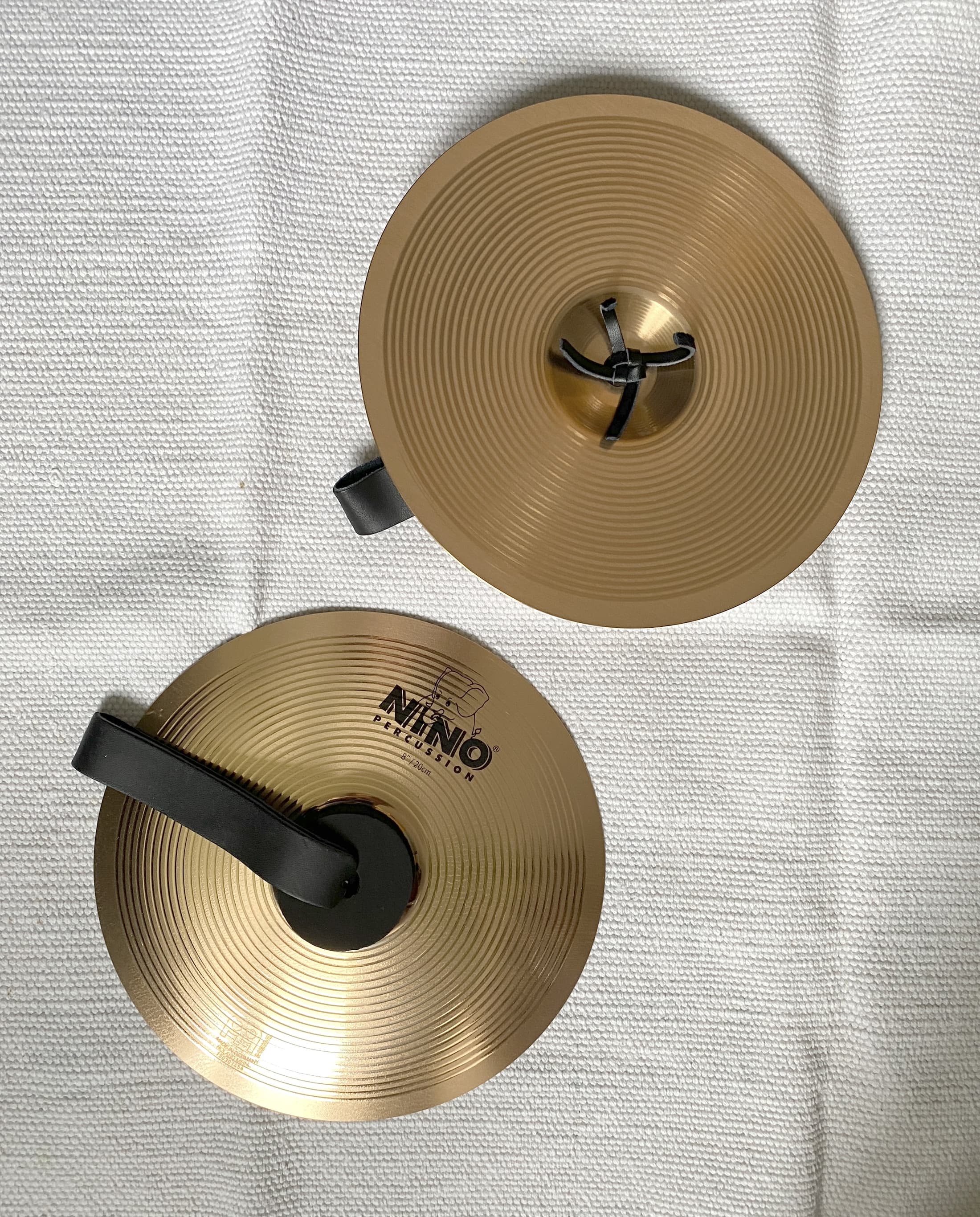 Vends Cymbale de marche NINO-BR20, 8", laiton