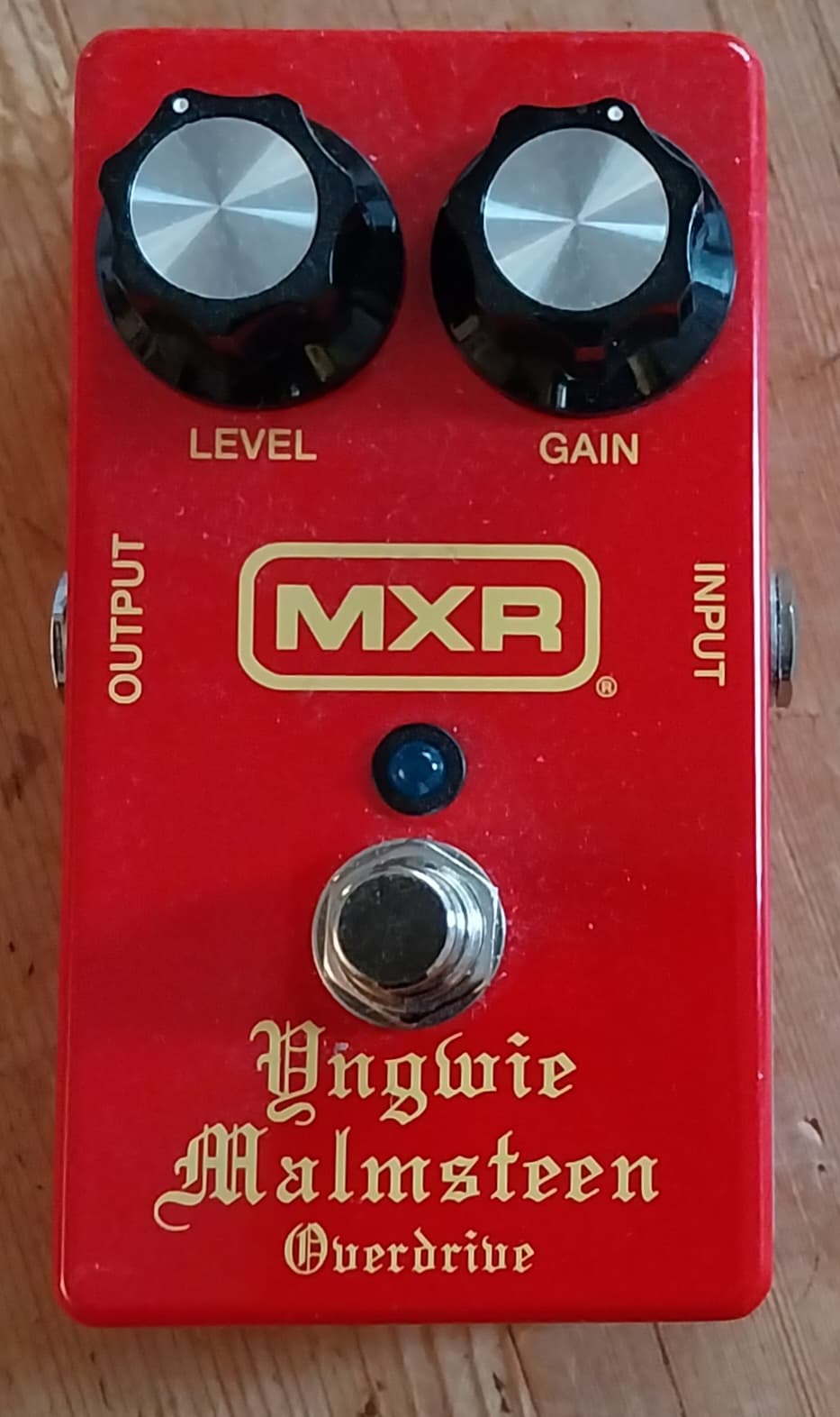 MXR Yngwie Malmsteen Overdrive Red