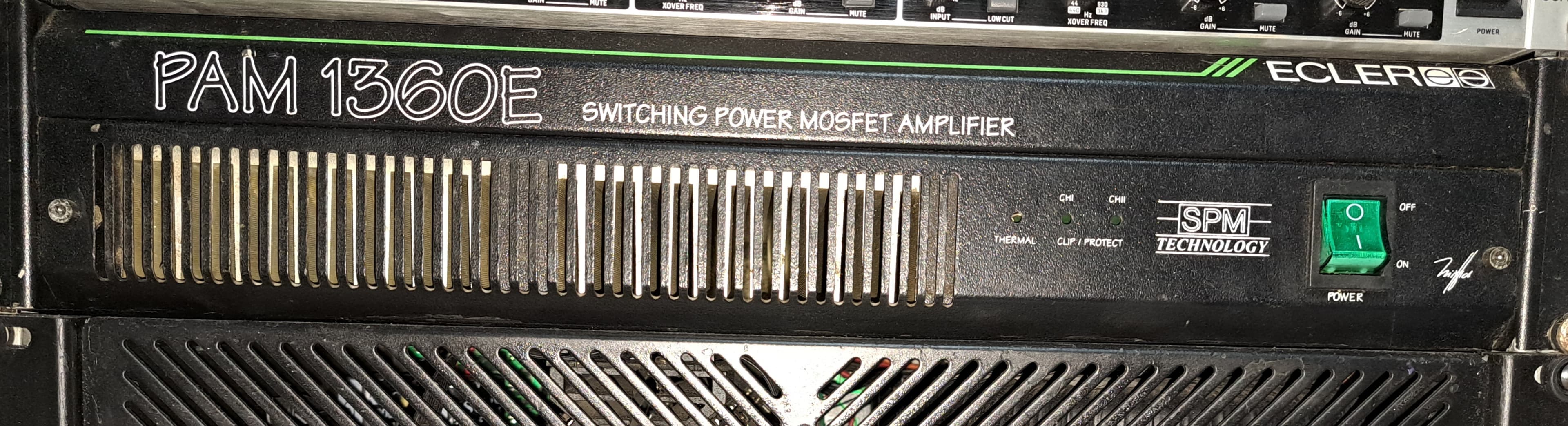 AMPLI Ecler PM 1360 E très bon état 1300 watts