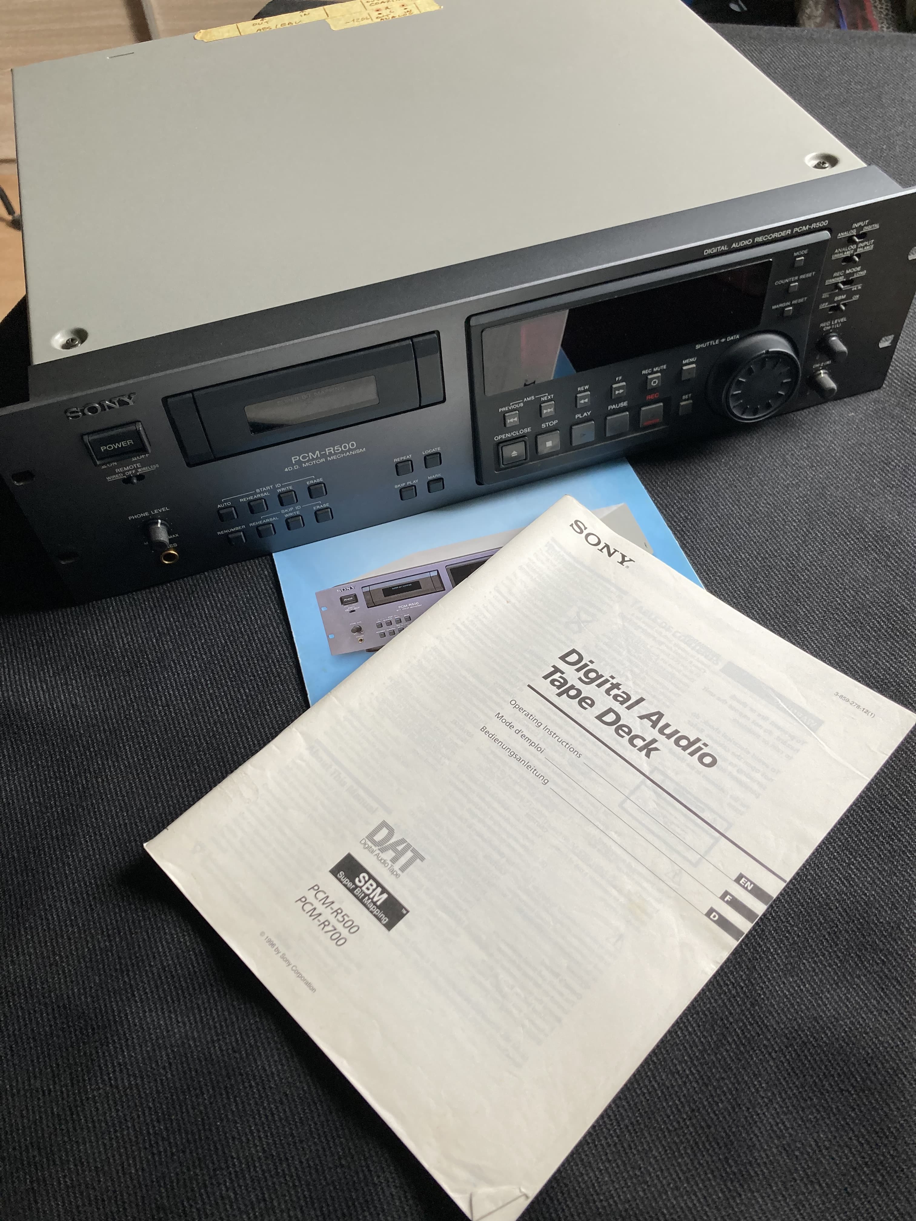 DAT Sony PCM-R500