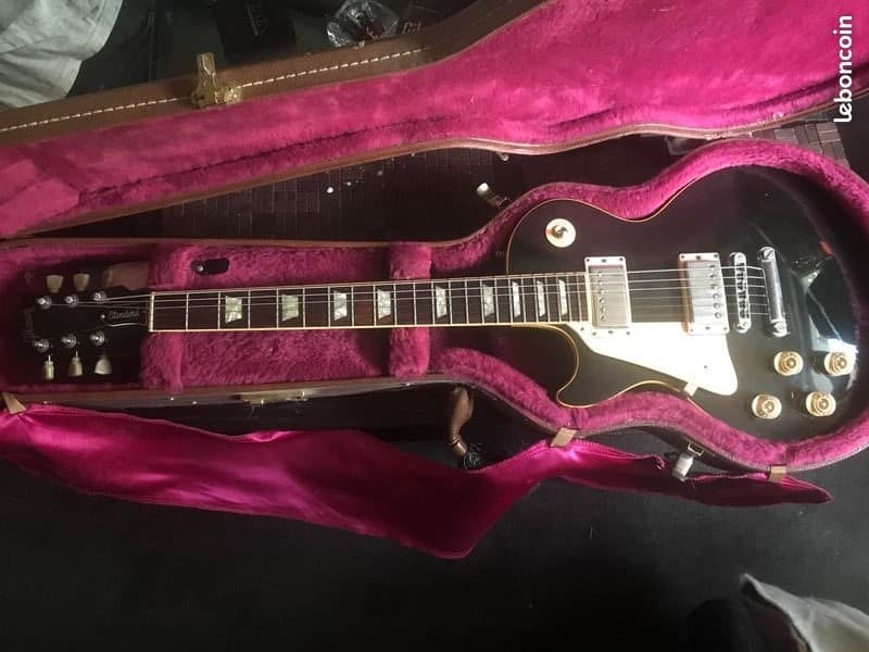 GIBSON les Paul Standard PREMIUM PLUS TRANSLUCENT '98 GAUCHERE