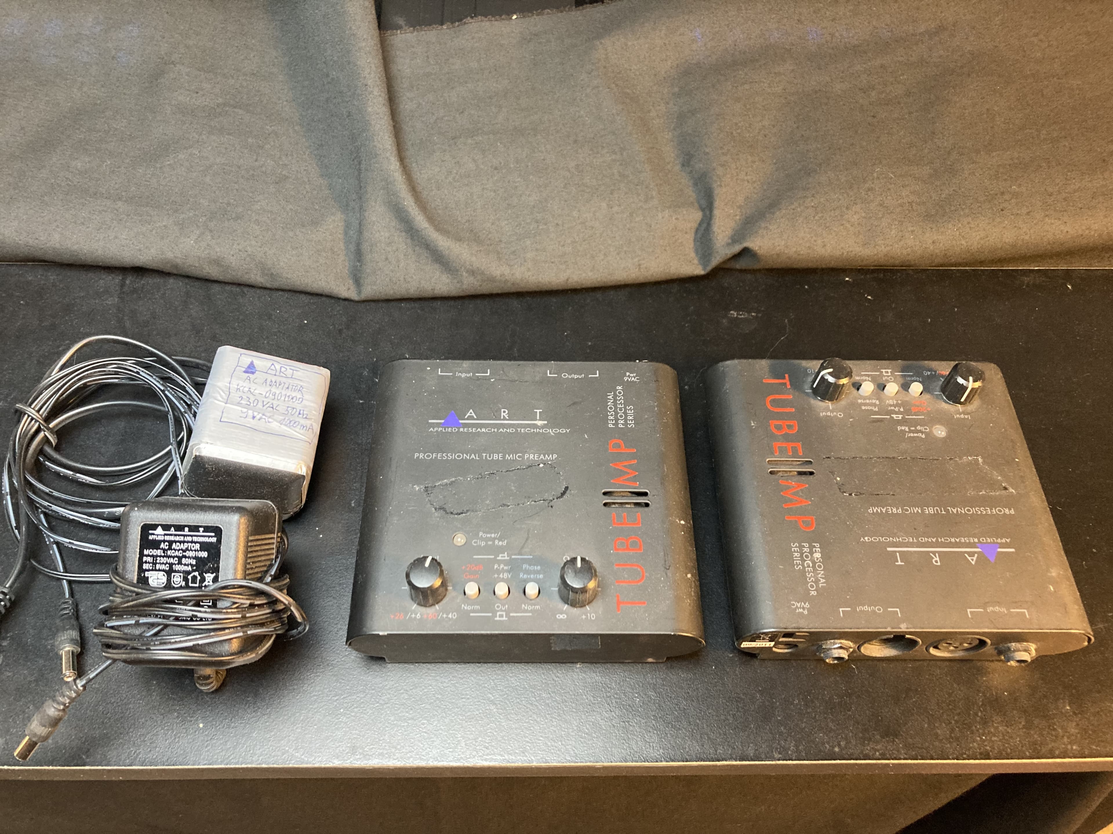 2 tube mic preamp ART original très peu utilisés