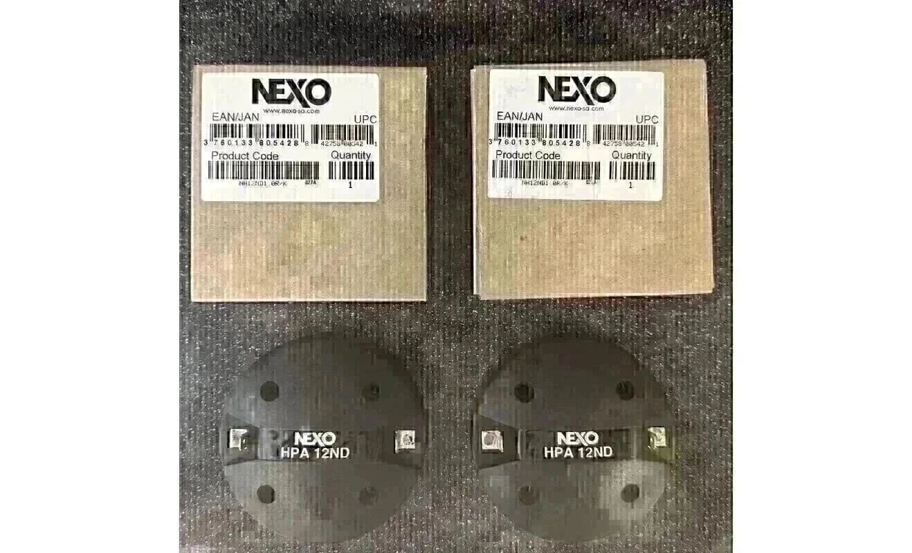 2 NEXO PS8 diaphragmes
